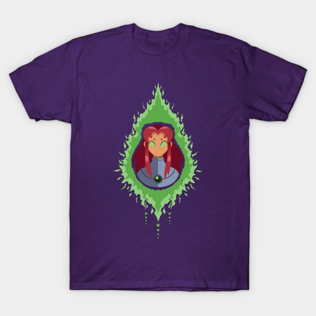 Starfire T-Shirt by Chofy87